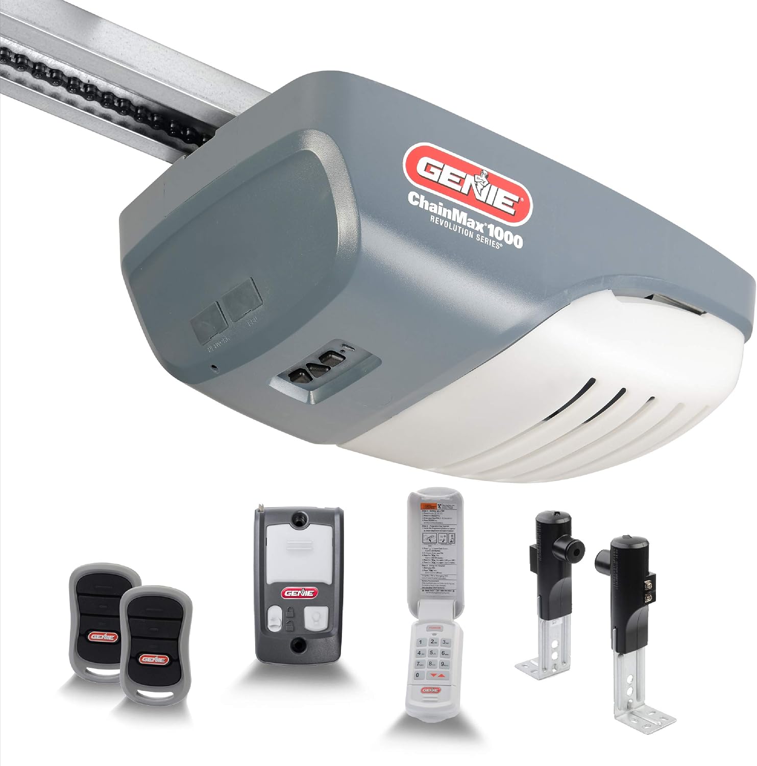 Genie 6172H-O Wall Mount Smart Garage Door Opener with Aladdin Connect, Wall ...