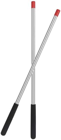 Garage Door Winding Bars, 2-Pack 17.3-Inch Torsion Spring Winding Rods Tool