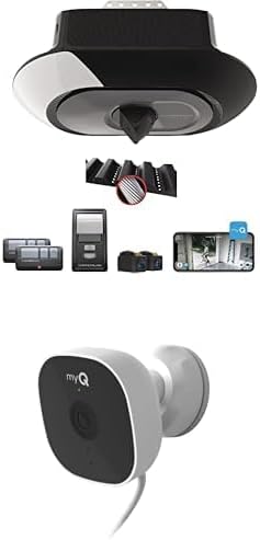 Chamberlain B6753T Smart Garage Door Opener, Video Streaming &amp; Advanced Corne...